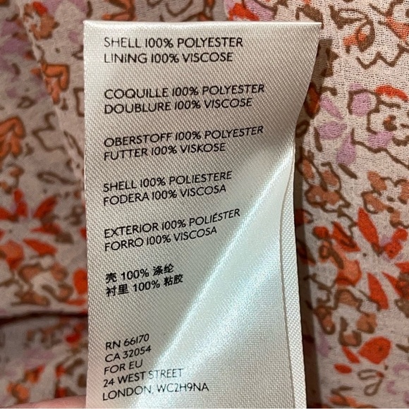 Free People Zuma Drippy Floral Tiered Skirt Size 6 - Picture 4 of 7